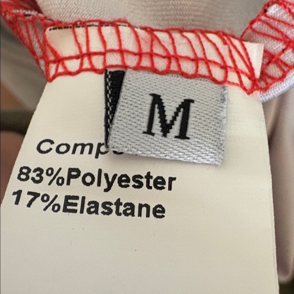 Vibrant Red and Orange Two-Piece Set - Picture 2 of 2